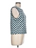 Eva Franco Teal Sleeveless Top Size L - photo 4