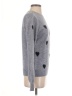Sugarhill Brighton Hearts Gray Pullover Sweater Size 4 - photo 4