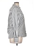 Foxcroft Stripes Silver Long Sleeve Blouse Size 14 - photo 4