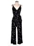 Petite Principle Stars Black Jumpsuit Size S (petite) - photo 1