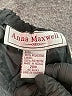 Anna Maxwell 100% Polyester Solid Black Formal Skirt Size 20 - photo 4