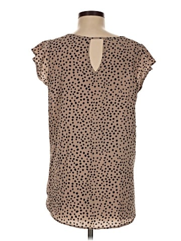 Full Moon Maternity Short Sleeve Blouse (view 2)