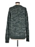 H&M L.O.G.G. 100% Cotton Tweed Teal Pullover Sweater Size M - photo 2