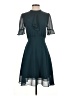 Mine 100% Polyester Solid Teal Cocktail Dress Size S - photo 1