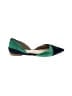 Boden Color Block Green Flats Size EU 38 - photo 1