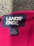 Lands' End 100% Nylon Color Block Pink Raincoat Size 10 - 12 - photo 3