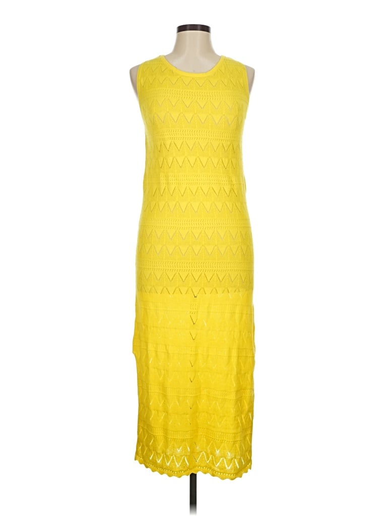 Pre-owned Vero Moda Casual Dress In Yellow