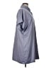 Dynamite 100% Polyester Gray Casual Dress Size L - photo 4