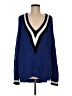 Rag & Bone Color Block Blue Pullover Sweater Size M - photo 1