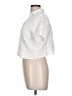 Love Notes 100% Cotton Ivory Short Sleeve Blouse Size L - photo 5