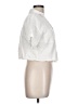 Love Notes 100% Cotton Ivory Short Sleeve Blouse Size L - photo 4