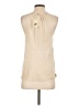Max Studio Tan Sleeveless Blouse Size S - photo 2
