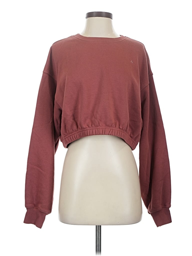 Pre-owned Vitality Sweatshirt In Burgundy