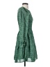 Kirundo 100% Polyester Tweed Green Casual Dress Size S - photo 4