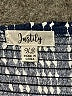 Justify 100% Rayon Checkered-gingham Blue Casual Dress Size XS - photo 7