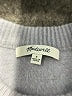 Madewell Polka Dots Gray Pullover Sweater Size S - photo 7