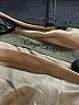 Enza Costa 100% Polyester Metallic Gold Tan Formal Skirt Size XS (0) - photo 4