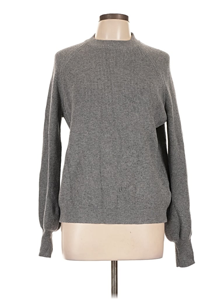 Pre-owned Weekend Suzanne Betro Turtleneck Sweater In Gray