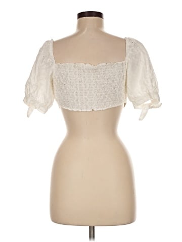 For Love & Lemons Short Sleeve Blouse (view 2)