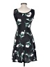 Assorted Brands Floral Black Casual Dress Size S (estimated) - photo 2