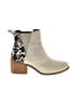 TOMS Ivory Ankle Boots Size 8 1/2 - photo 1
