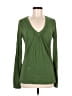 Apt. 9 Green Long Sleeve Blouse Size M - photo 1