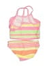 Circo Stripes Pink Two Piece Swimsuit Size 6-9 mo - photo 2