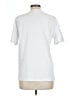 Unbranded 100% Polyester Solid White Short Sleeve T-Shirt Size L - photo 2