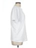 Unbranded 100% Polyester Solid White Short Sleeve T-Shirt Size L - photo 4