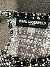Karl Lagerfeld Paris Tweed Black Sleeveless Blouse Size L - photo 7
