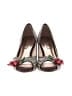 Poetic License Houndstooth Green Heels Size 6 - photo 2