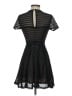 Maude Black Short Sleeve Top Size S - photo 2