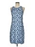 Gretchen Scott Designs Graphic Blue Casual Dress Size M - photo 1
