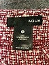Aqua Tweed Burgundy Casual Skirt Size S - photo 4