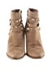 Steve Madden 100% Leather Tan Ankle Boots Size 7 1/2 - photo 2