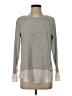 Ann Taylor LOFT Gray Long Sleeve Top Size S - photo 1