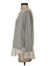 Ann Taylor LOFT Gray Long Sleeve Top Size S - photo 5