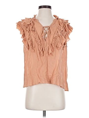 Mustard Seed Sleeveless Blouse (view 1)
