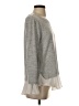 Ann Taylor LOFT Gray Long Sleeve Top Size S - photo 4