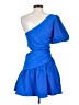 Shein 100% Polyester Blue Cocktail Dress Size 4 - photo 2