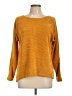 Chenault 100% Polyester Yellow Pullover Sweater Size L - photo 1