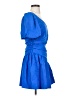 Shein 100% Polyester Blue Cocktail Dress Size 4 - photo 4