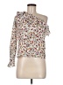 New Look 100% Cotton White Ivory 3/4 Sleeve Blouse Size 6 - photo 1