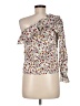 New Look 100% Cotton White Ivory 3/4 Sleeve Blouse Size 6 - photo 2