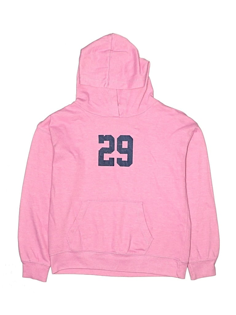 Pre-owned Assorted Brands Kids' Pullover Hoodie In Pink