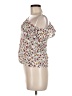 New Look 100% Cotton White Ivory 3/4 Sleeve Blouse Size 6 - photo 5