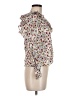 New Look 100% Cotton White Ivory 3/4 Sleeve Blouse Size 6 - photo 4