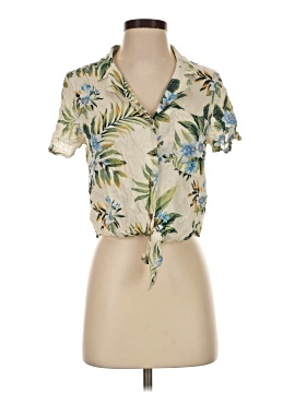 American Eagle Outfitters Short Sleeve Blouse (view 1)