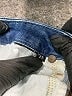 7 For All Mankind Stars Blue Jeans Size 25 waist - photo 8