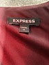 Express Solid Burgundy Jumpsuit Size 12 - photo 4
